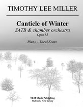 Canticle of Winter SATB choral sheet music cover